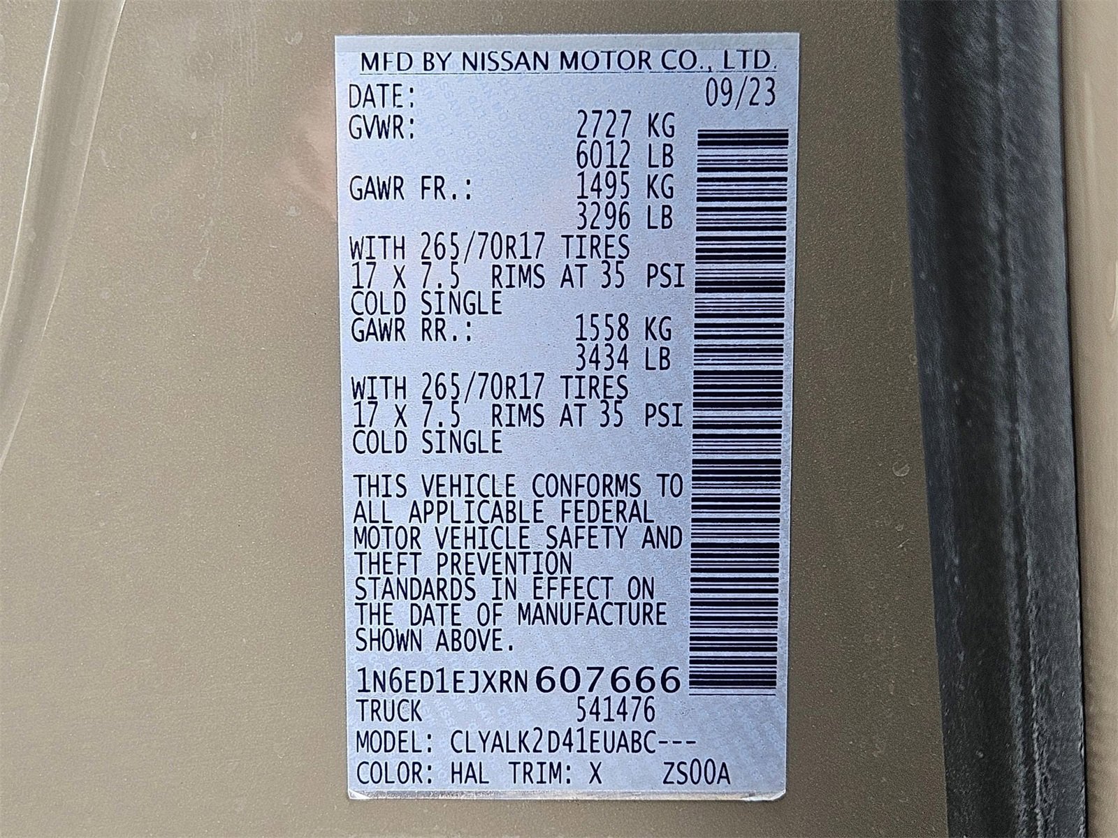 Used 2024 Nissan Frontier Pro-X w/ Pro Convenience Package image 31