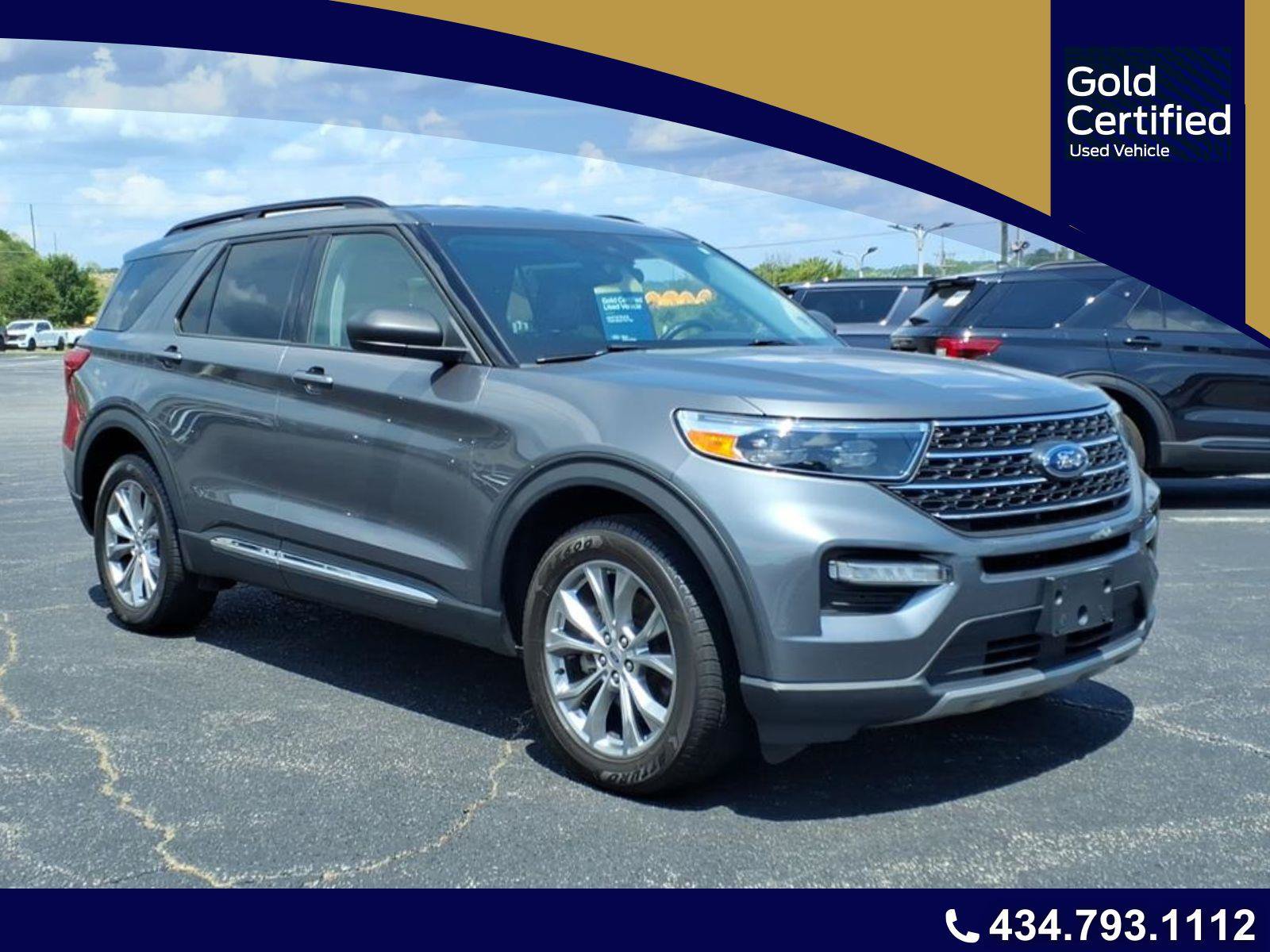 Certified 2024 Ford Explorer XLT w/ Equipment Group 202A