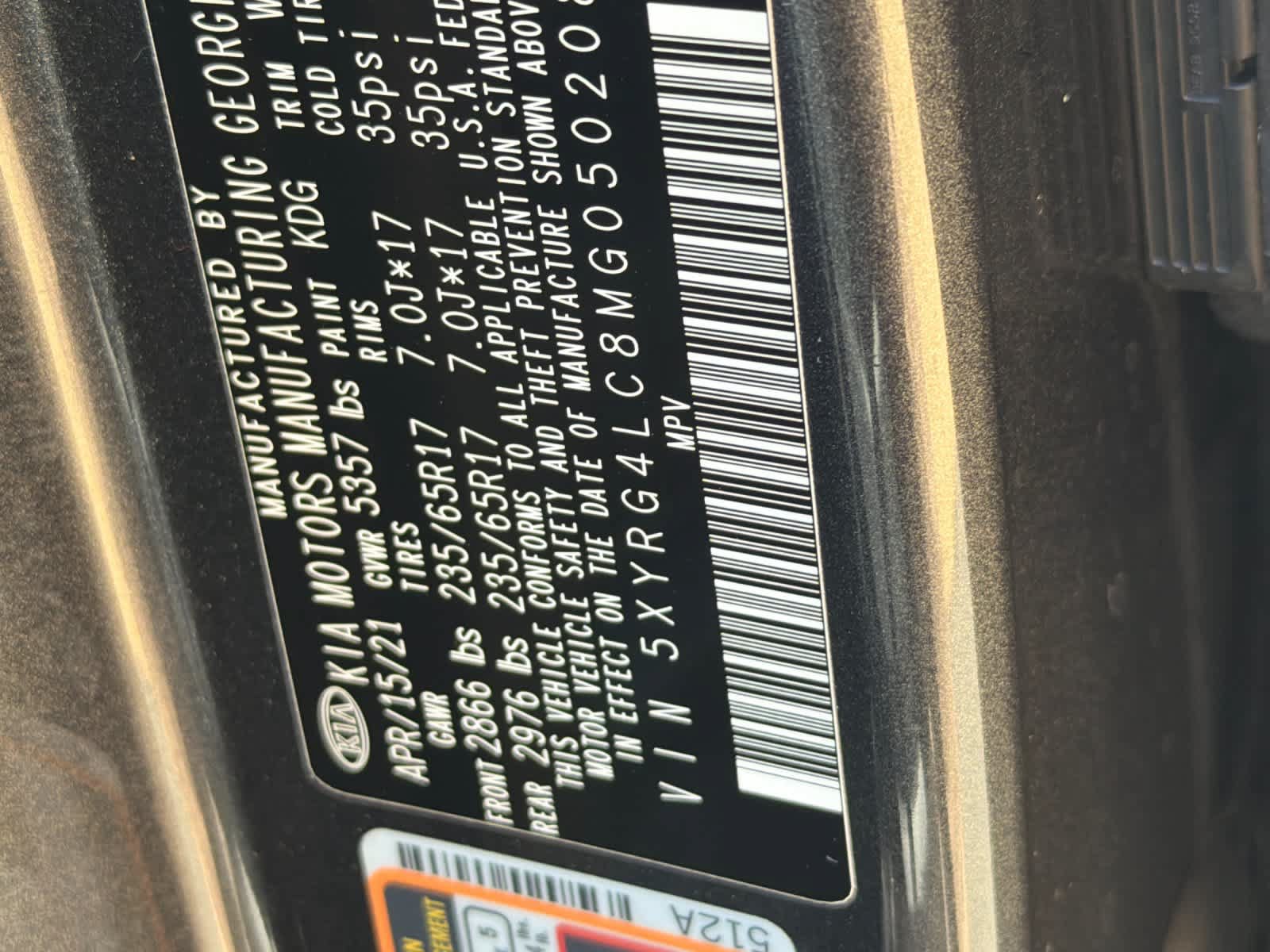 Used 2021 Kia Sorento LX FWD image 28