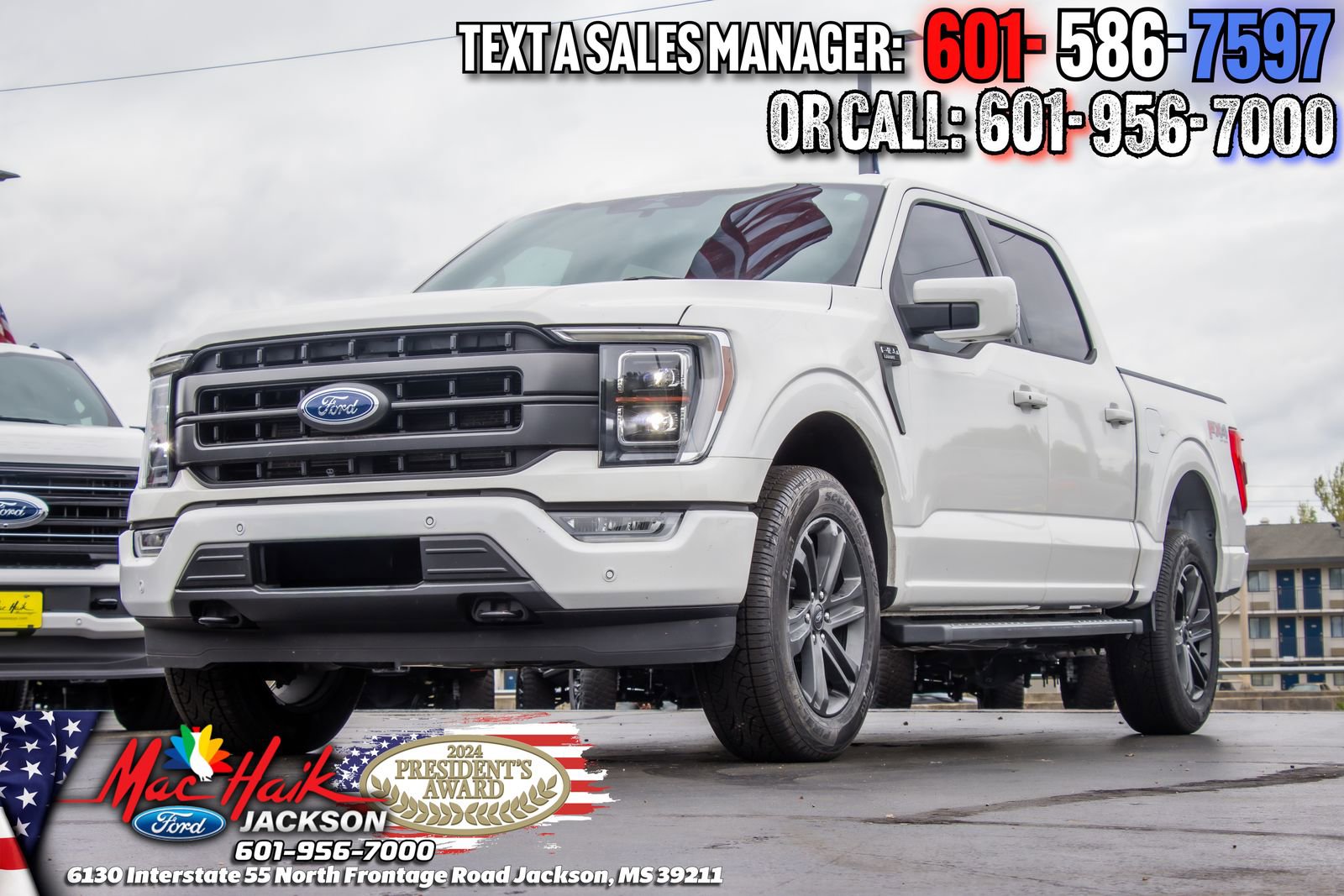 Certified 2023 Ford F150 Lariat w/ Equipment Group 502A High AWD/4WD image 2