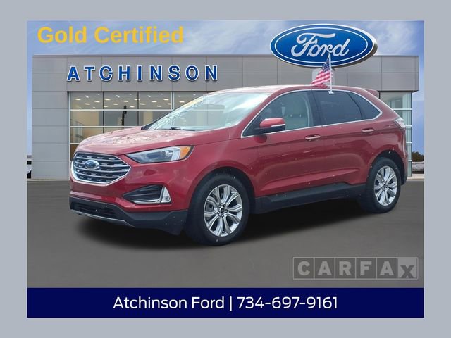 Certified 2023 Ford Edge Titanium AWD/4WD image 1