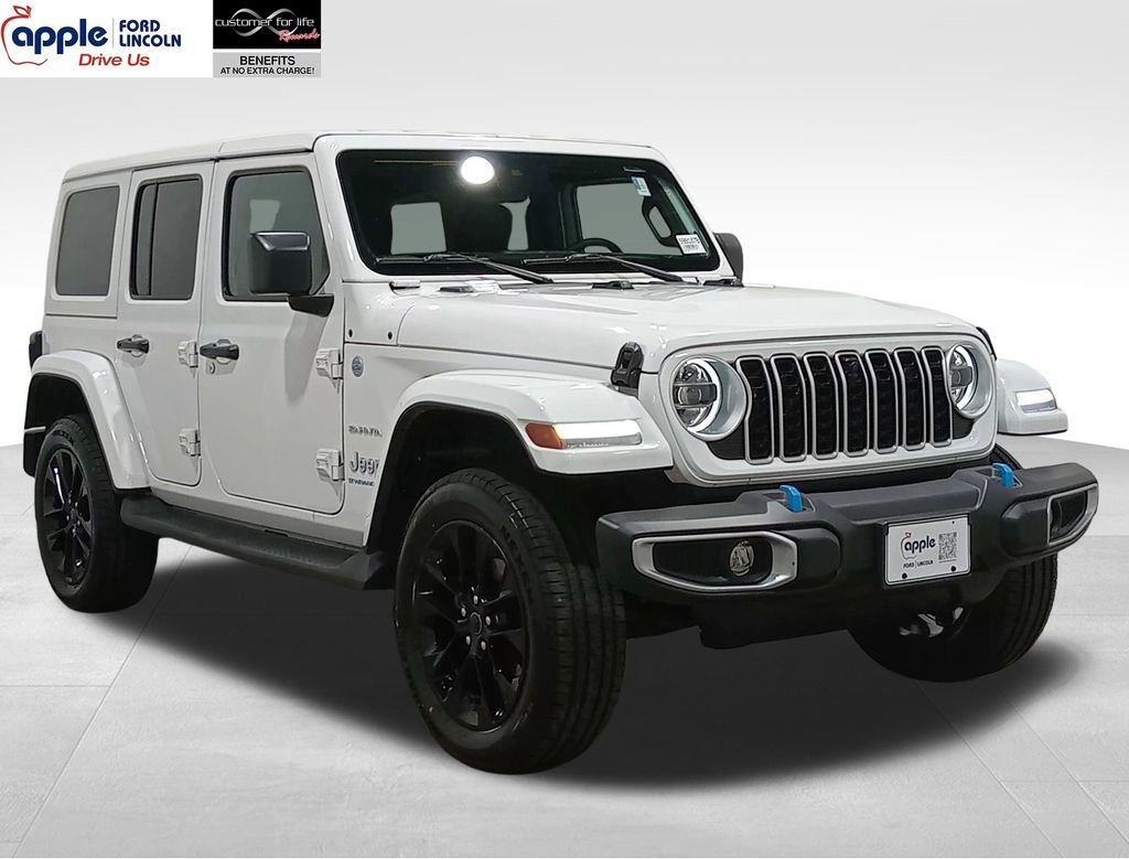 Used 2024 Jeep Wrangler Unlimited Sahara w/ Technology Group AWD/4WD image 1