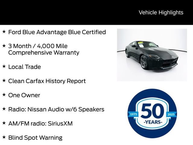 Used 2024 Nissan Z Sport w/ Floor Mat Package RWD image 6