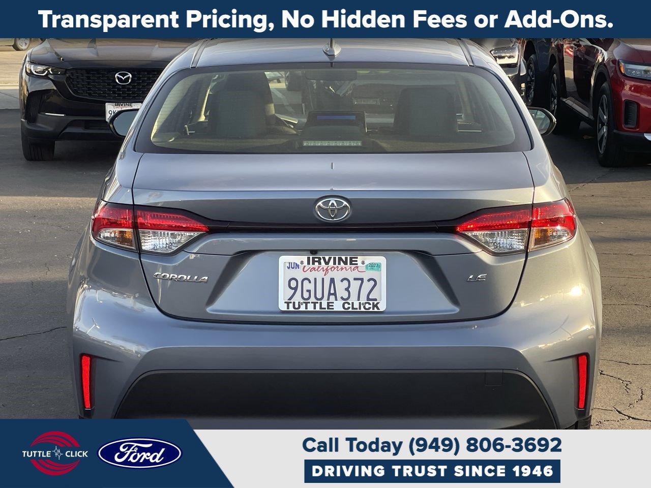Used 2023 Toyota Corolla LE w/ Carpet Mat Package (TMS) FWD image 14