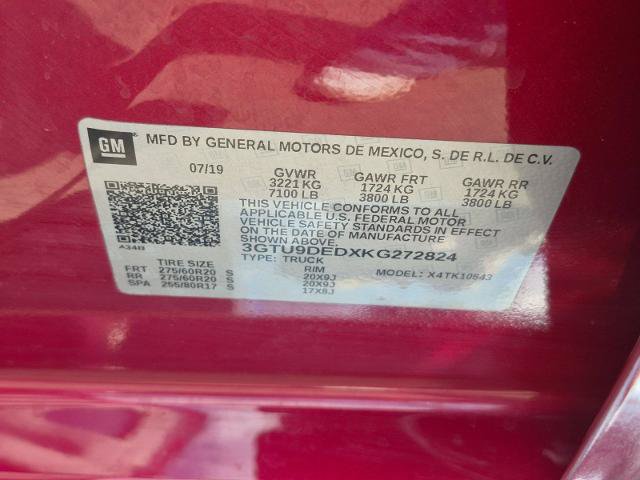 Used 2019 GMC Sierra 1500 SLT w/ SLT Premium Plus Package AWD/4WD image 35