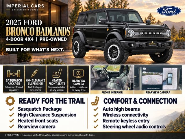 Certified 2025 Ford Bronco Badlands AWD/4WD image 6