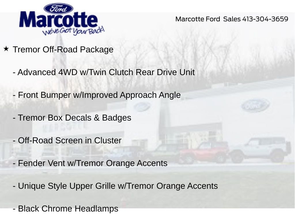 Certified 2024 Ford Maverick Tremor w/ Tremor Off-Road Package AWD/4WD image 6