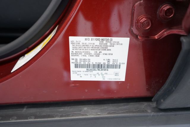 Certified 2019 Ford EcoSport SE w/ Interior Protection Package AWD/4WD image 26