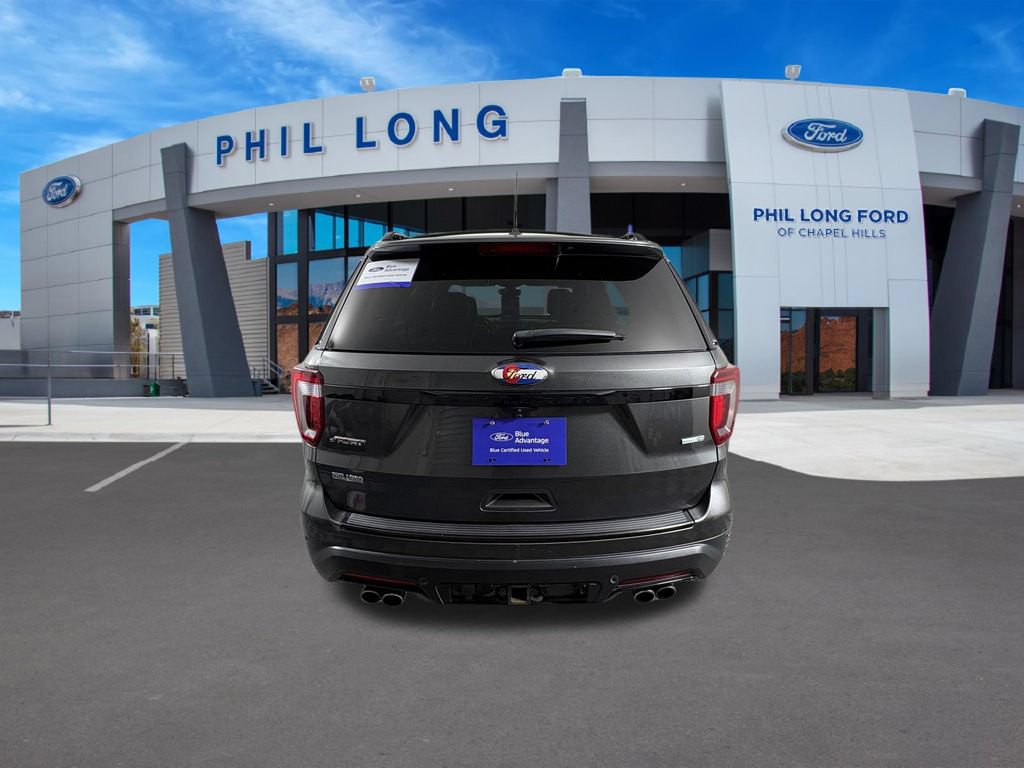 Certified 2018 Ford Explorer Sport w/ Equipment Group 401A AWD/4WD image 4