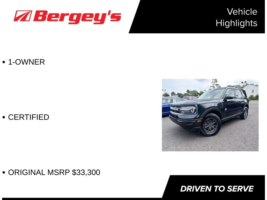 Certified 2023 Ford Bronco Sport Big Bend AWD/4WD image 5