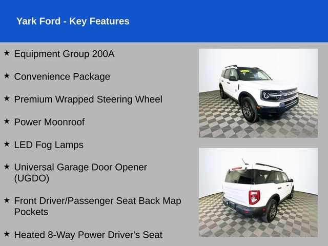 Certified 2025 Ford Bronco Sport Big Bend w/ Convenience Package AWD/4WD image 2