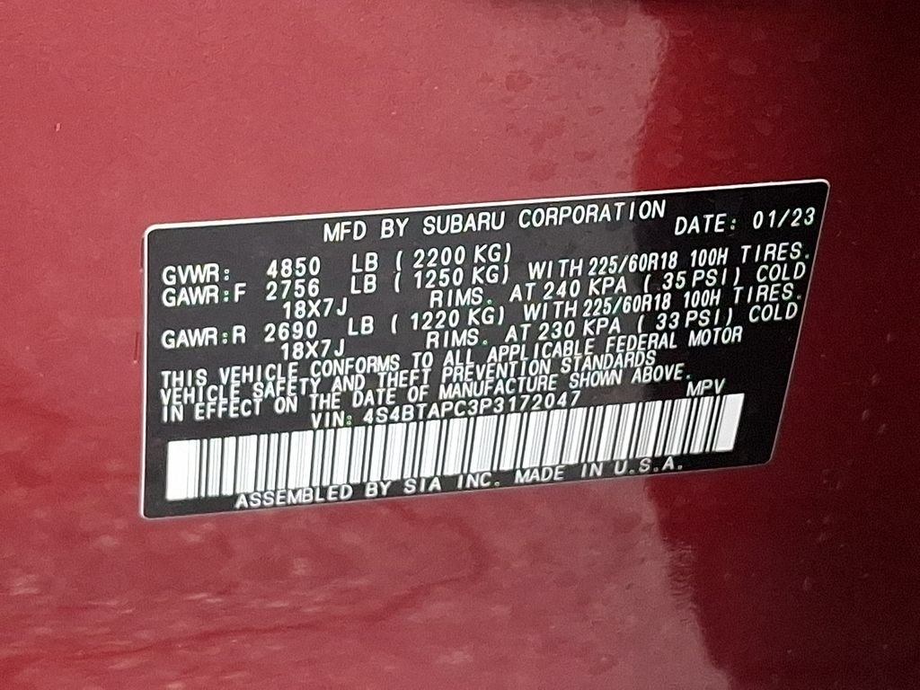Used 2023 Subaru Outback Touring AWD/4WD image 26