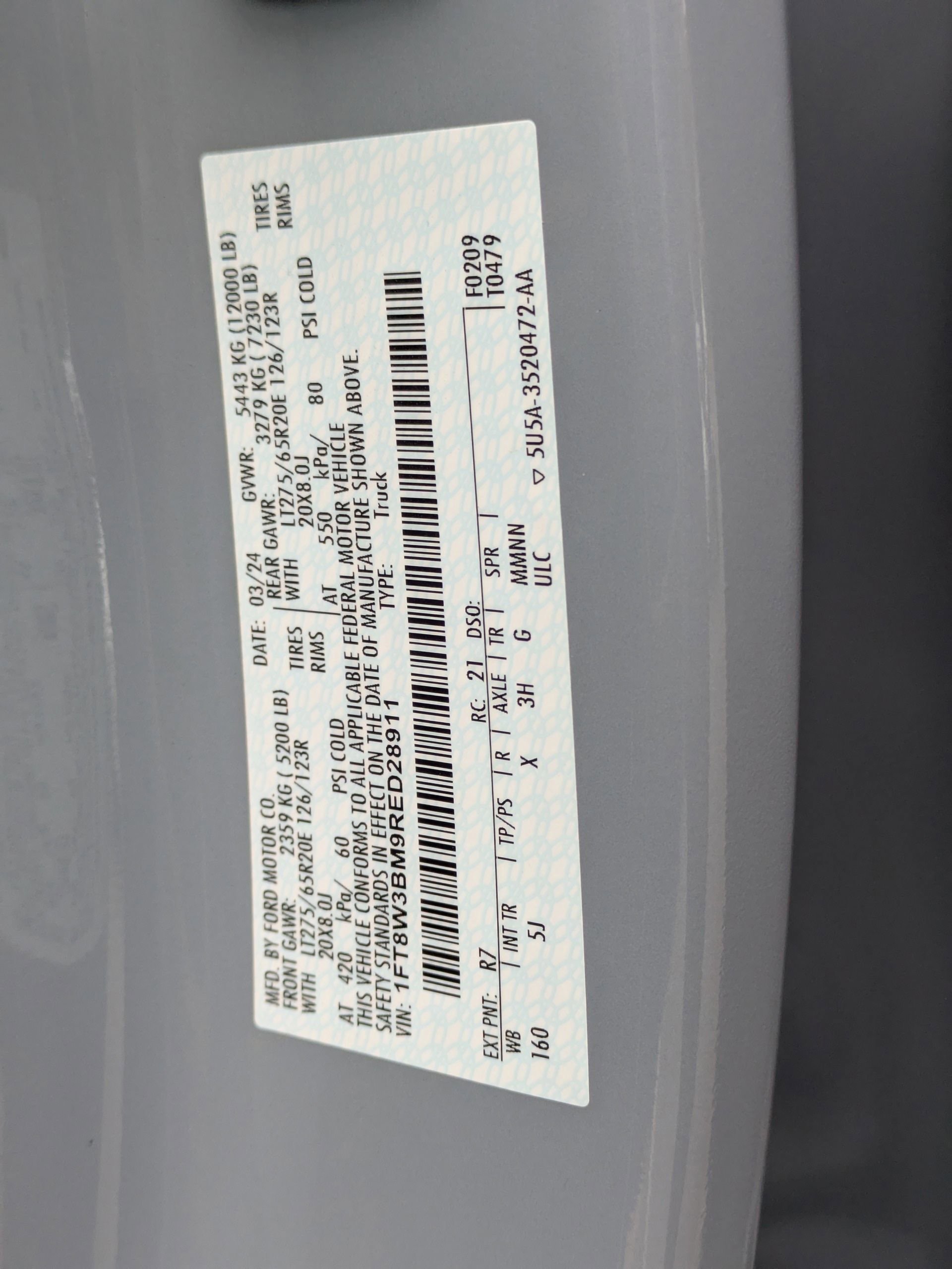 Certified 2024 Ford F350 Lariat w/ Chrome Package image 43