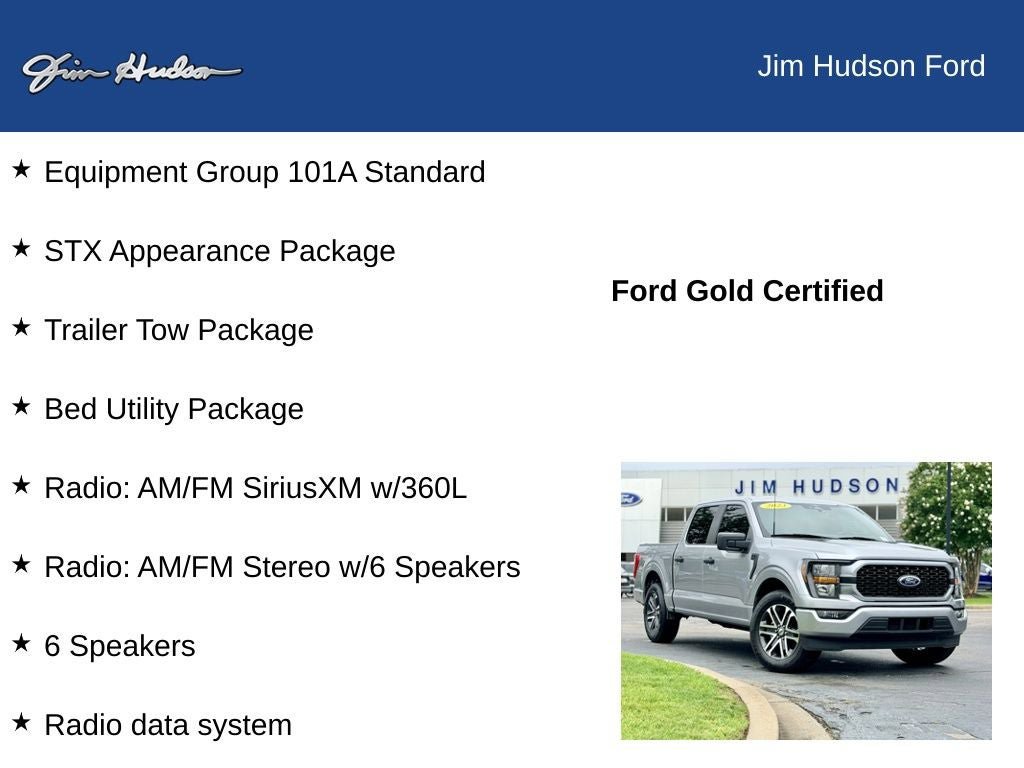 Certified 2023 Ford F150 XL w/ STX Appearance Package RWD image 12
