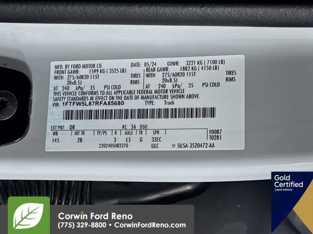 Certified 2024 Ford F150 Lariat w/ Bed Utility Package image 37