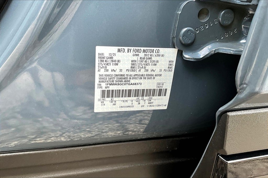 Certified 2026 Ford Explorer ST w/ Sun And Sound Package AWD/4WD image 21