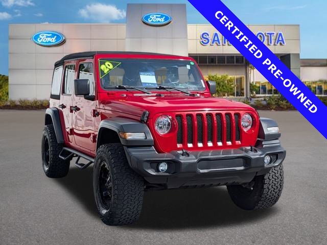 Used 2020 Jeep Wrangler Unlimited Sport S