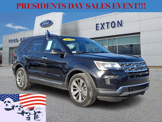 Certified 2018 Ford Explorer Limited w/ Equipment Group 301A