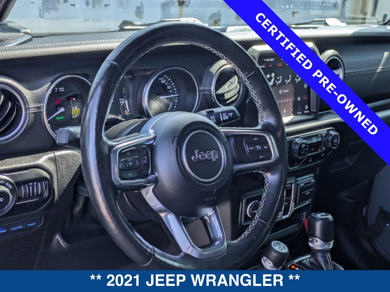Used 2021 Jeep Wrangler Unlimited Sahara w/ Cold Weather Group AWD/4WD image 17
