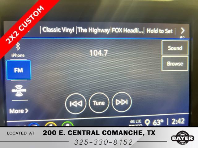 Used 2022 Chevrolet Silverado 1500 Custom w/ LPO, Dark Essentials Package image 12