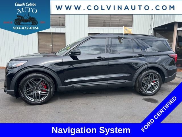 Certified 2025 Ford Explorer ST w/ Sun And Sound Package AWD/4WD image 1