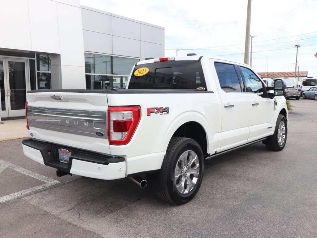 Certified 2023 Ford F150 Platinum w/ Equipment Group 701A High image 5