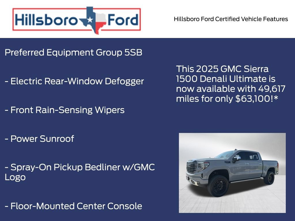 Used 2025 GMC Sierra 1500 Denali Ultimate AWD/4WD image 13