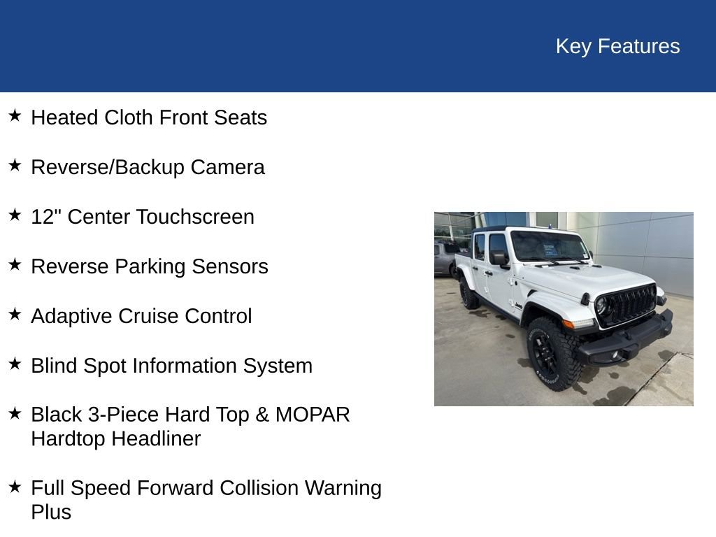 Used 2024 Jeep Gladiator Sport image 34