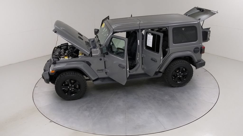 Used 2021 Jeep Wrangler Unlimited Sahara AWD/4WD image 54