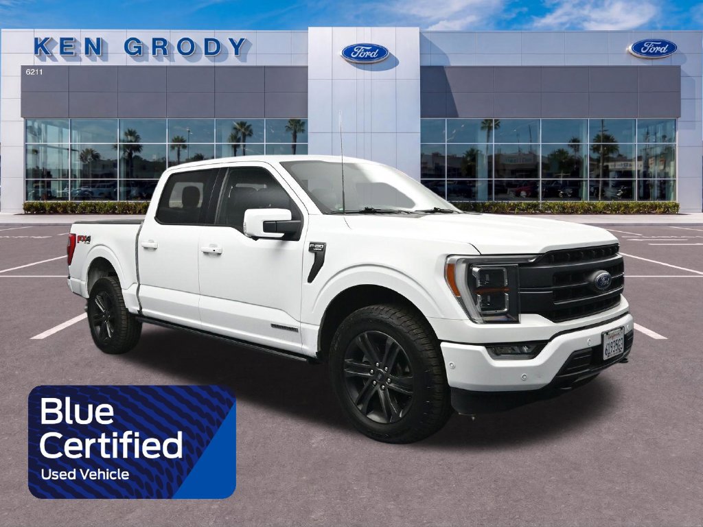 Certified 2021 Ford F150 Lariat w/ Equipment Group 502A High AWD/4WD 360° Tour