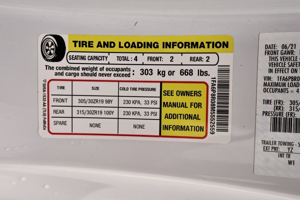 Certified 2021 Ford Mustang Mach 1 w/ Mach 1 Handling Package image 36