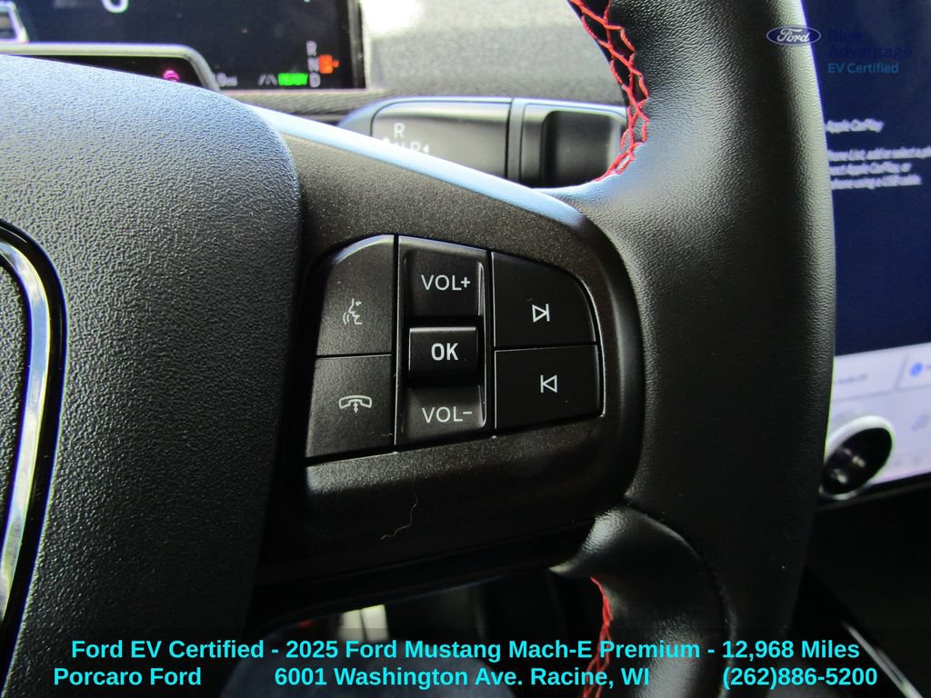 Certified 2025 Ford Mustang Mach-E Premium w/ Sport Appearance Package AWD/4WD image 36