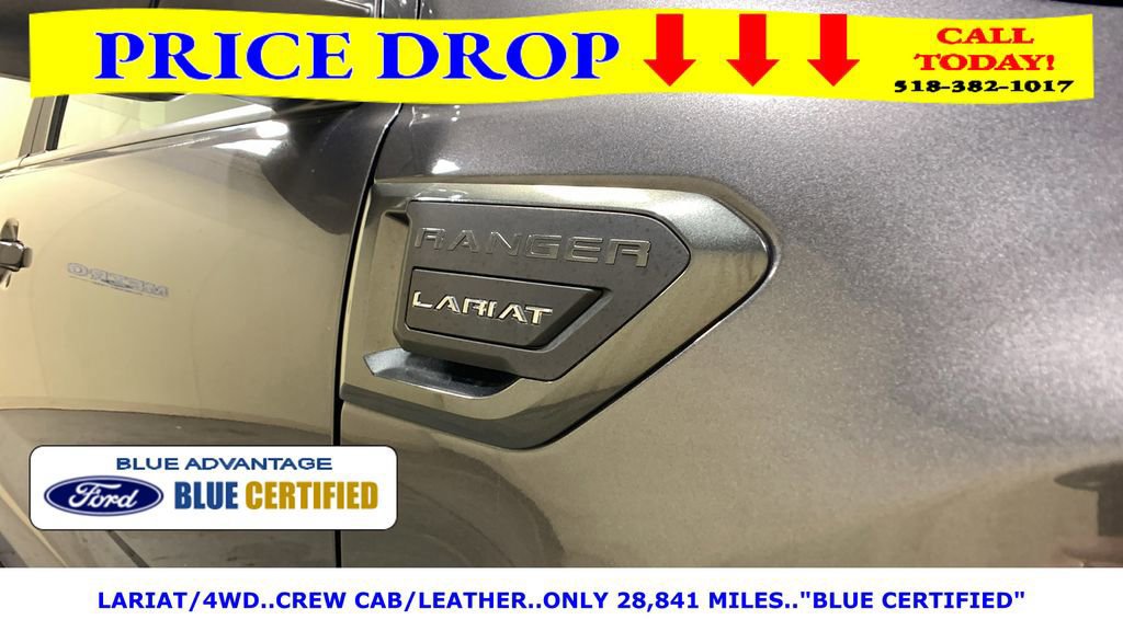 Certified 2019 Ford Ranger Lariat w/ Equipment Group 501A Mid image 13