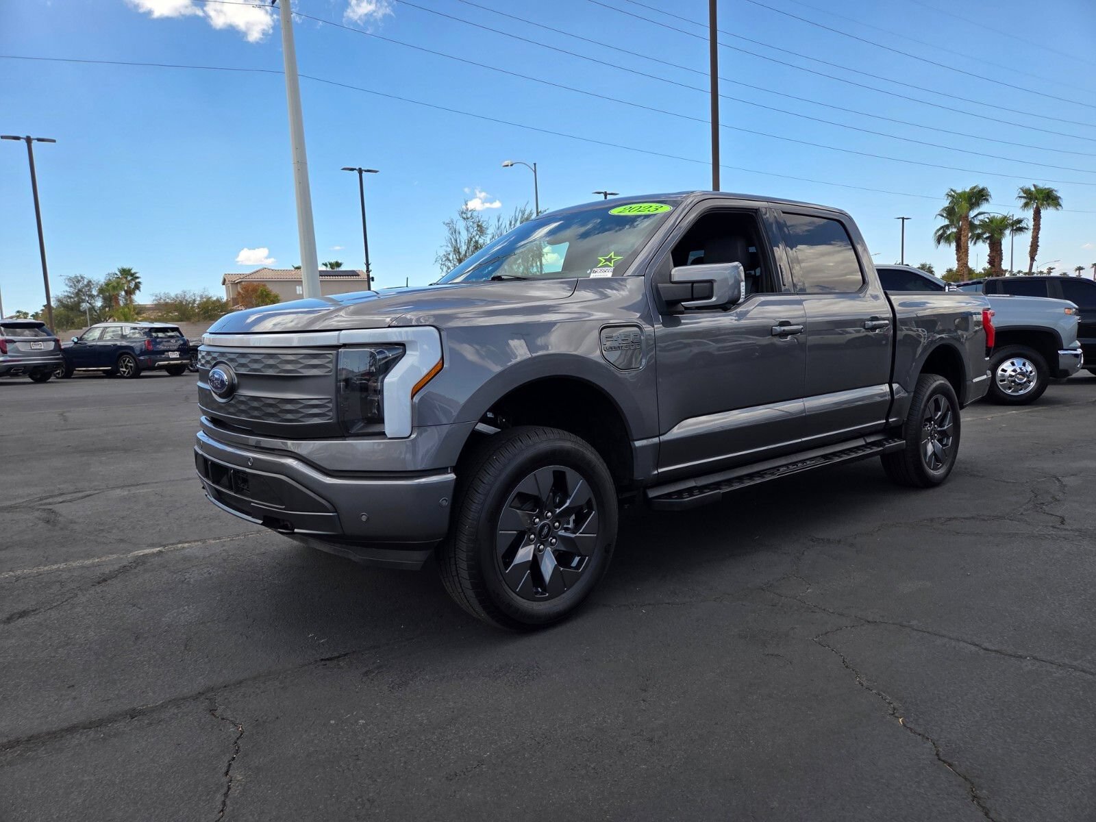 Certified 2023 Ford F150 Lightning Lariat w/ Equipment Group 511A High AWD/4WD image 2