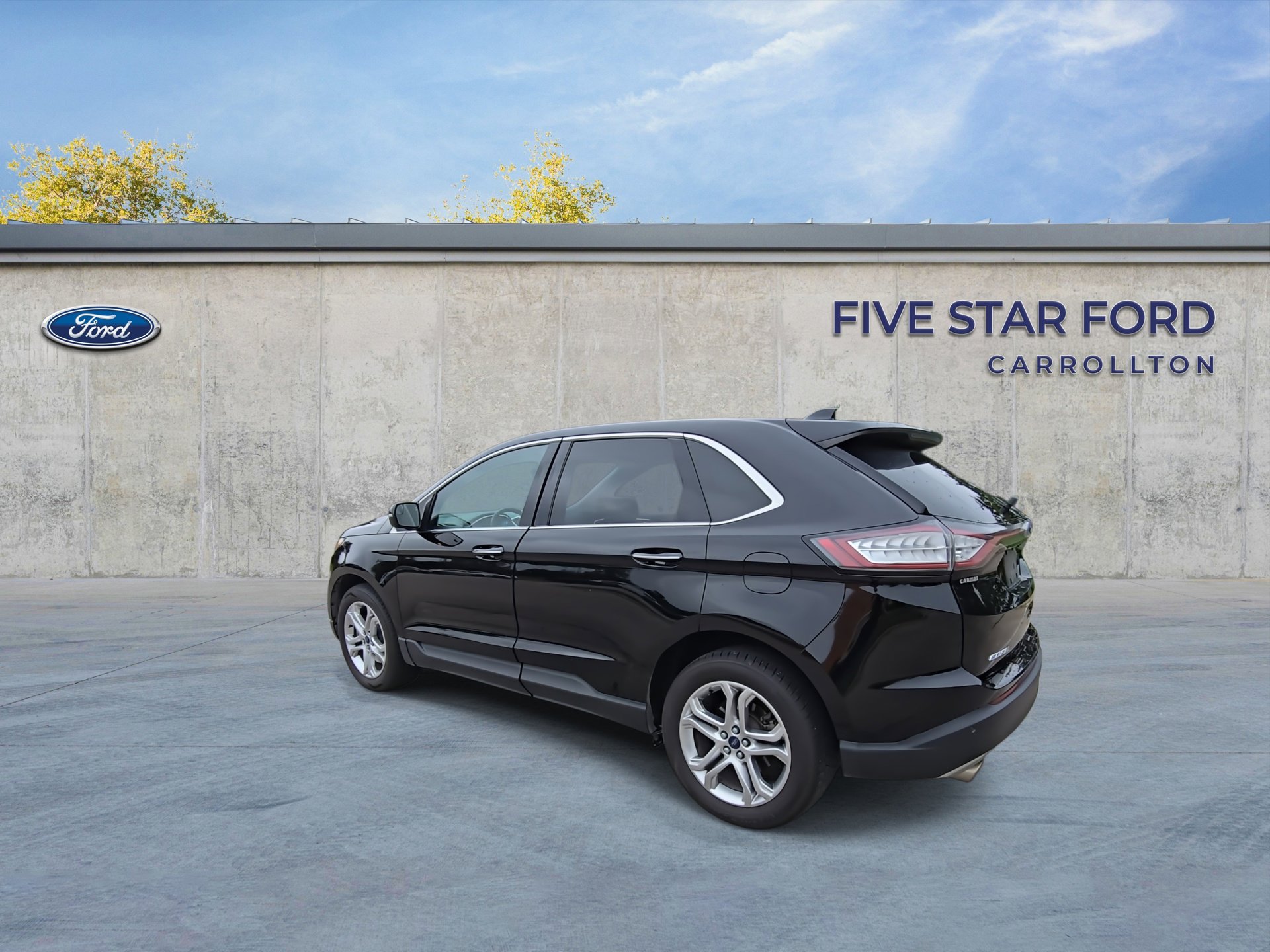 Certified 2018 Ford Edge Titanium w/ Equipment Group 301A FWD image 6