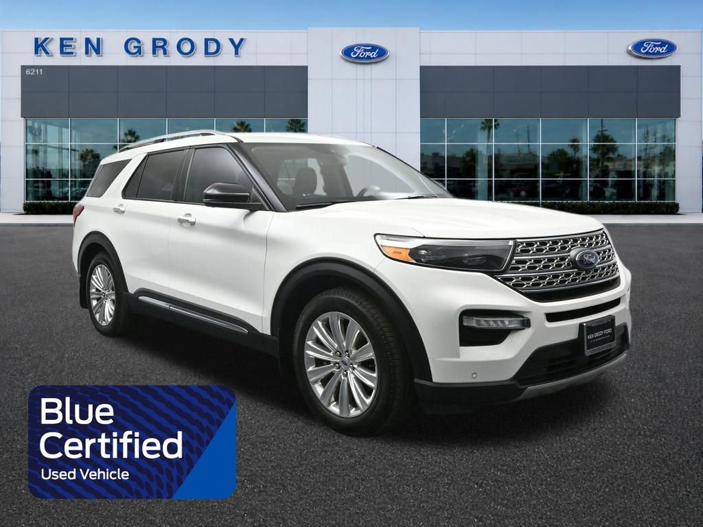 Certified 2020 Ford Explorer Limited w/ Hybrid Equipment Group 310A RWD image 1
