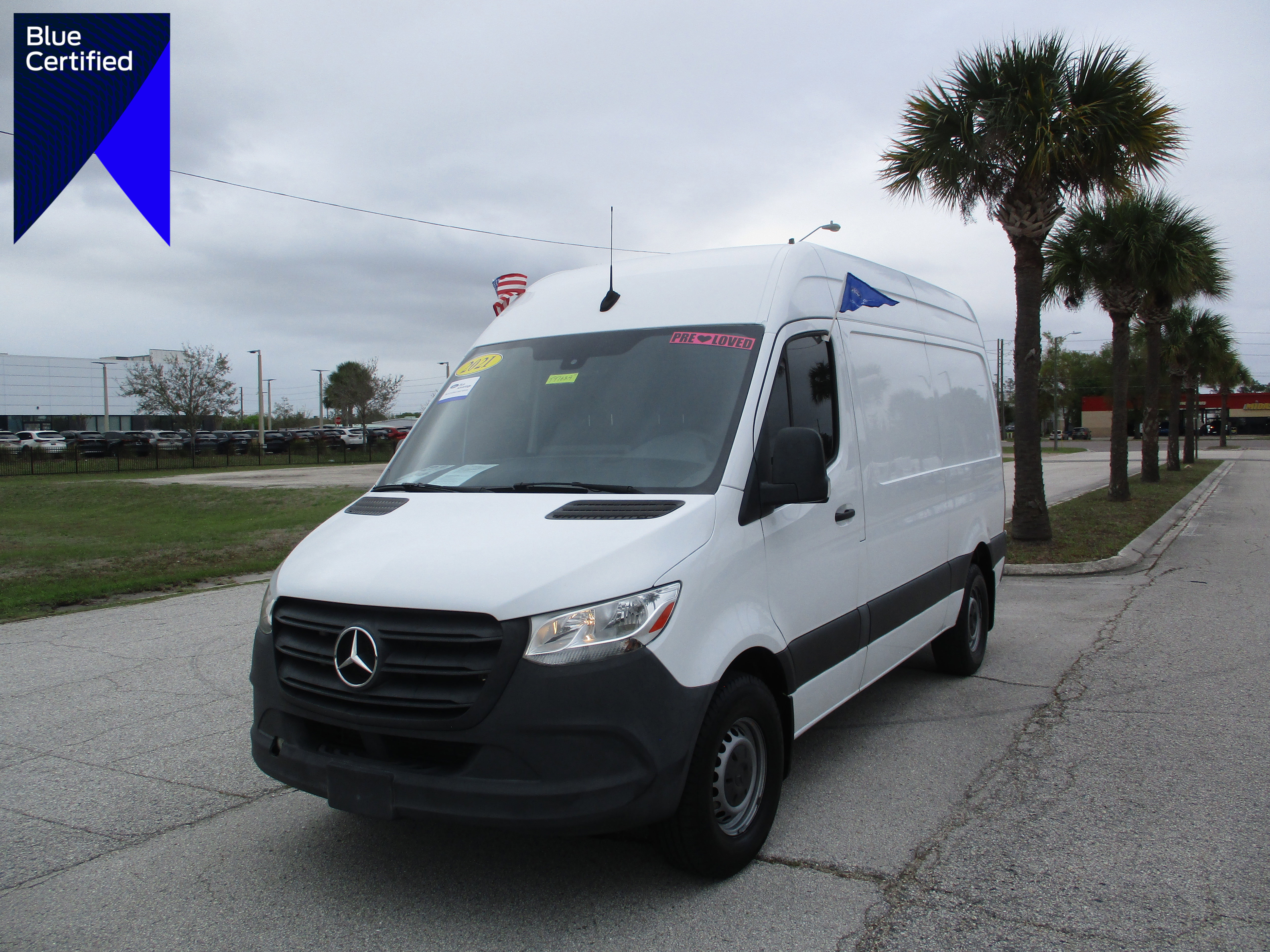 Used 2021 Mercedes-Benz Sprinter 144 Cargo w/ Driver Convenience Package image 1