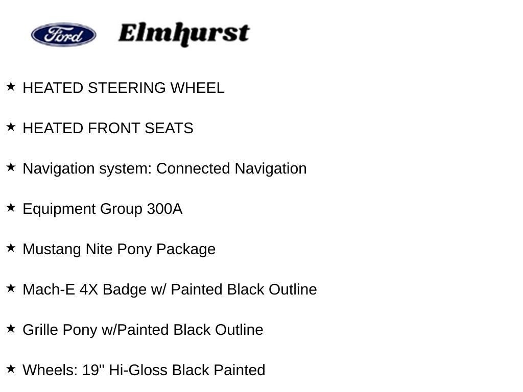 Certified 2023 Ford Mustang Mach-E Premium w/ Mustang Nite Pony Package AWD/4WD image 11