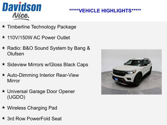 Certified 2024 Ford Explorer Timberline w/ Timberline Technology Package AWD/4WD image 4