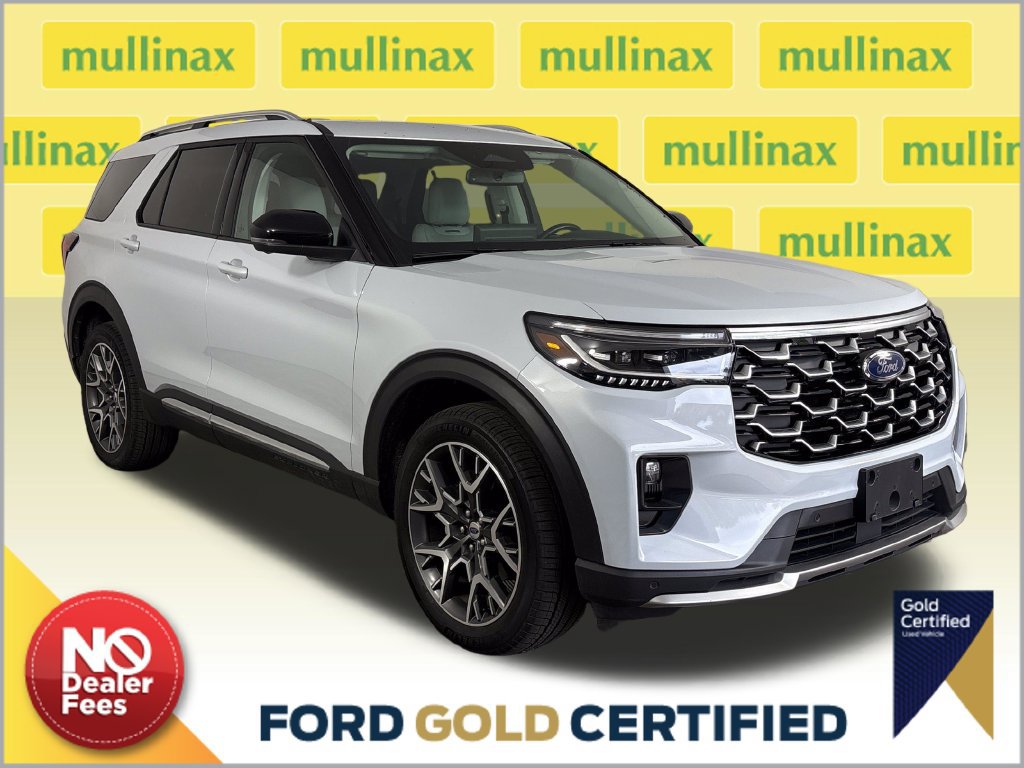 Certified 2025 Ford Explorer Platinum w/ Ultimate Package AWD/4WD 360° Tour