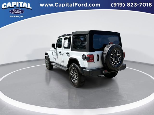 Used 2024 Jeep Wrangler Unlimited Sahara w/ Safety Group AWD/4WD image 6