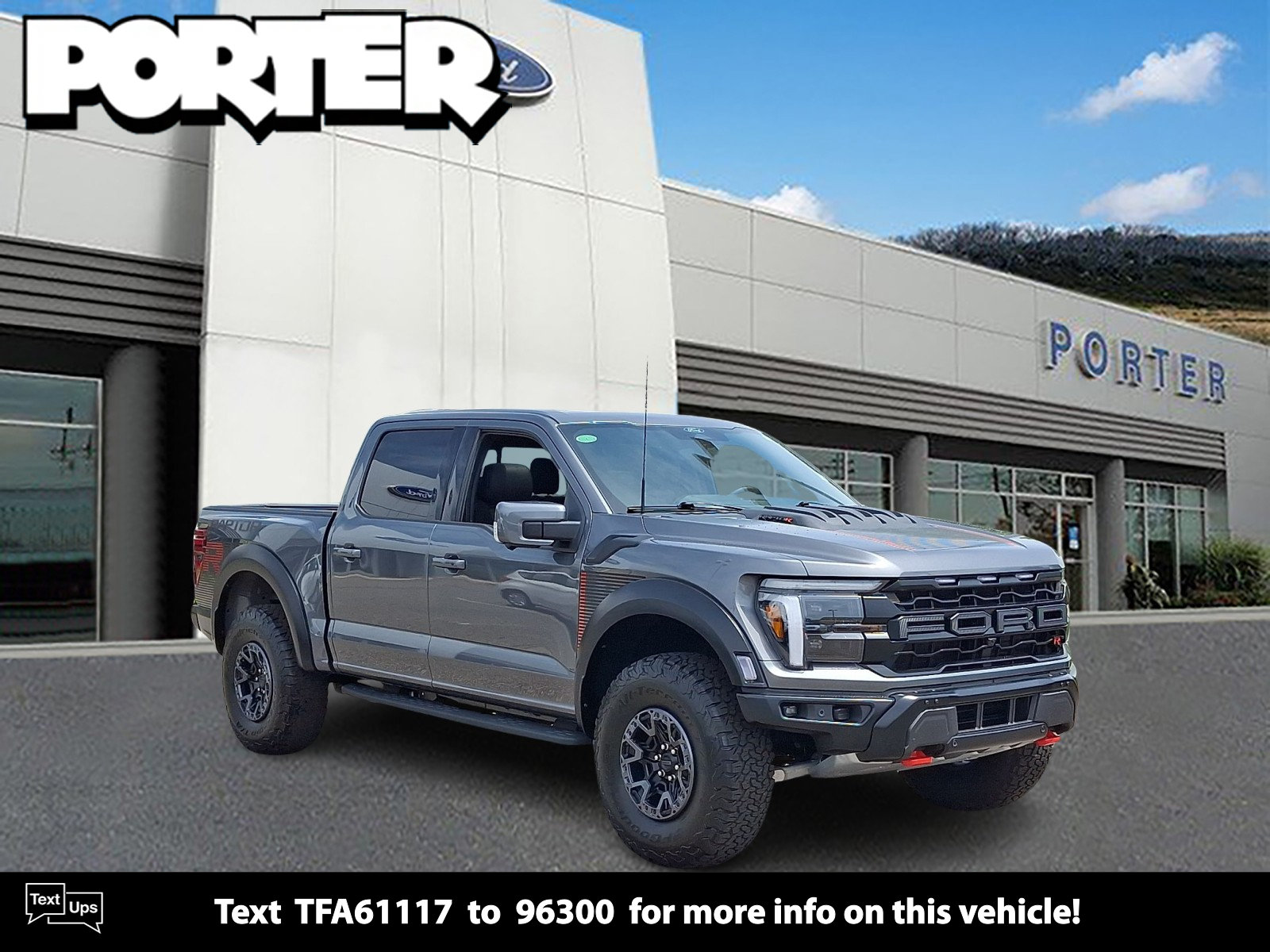 Certified 2026 Ford F150 Raptor w/ Equipment Group 803A Raptor R