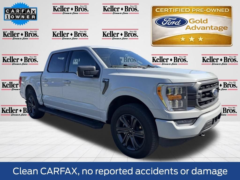 Certified 2023 Ford F150 XLT w/ Equipment Group 302A High AWD/4WD image 1