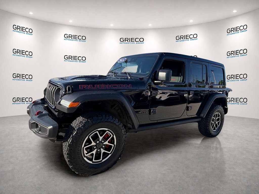 Used 2024 Jeep Wrangler Unlimited Rubicon w/ Technology Group AWD/4WD image 3