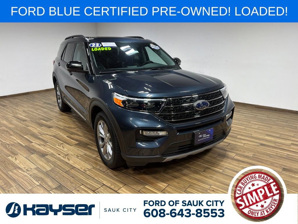 Certified 2023 Ford Explorer XLT w/ Equipment Group 202A AWD/4WD image 1