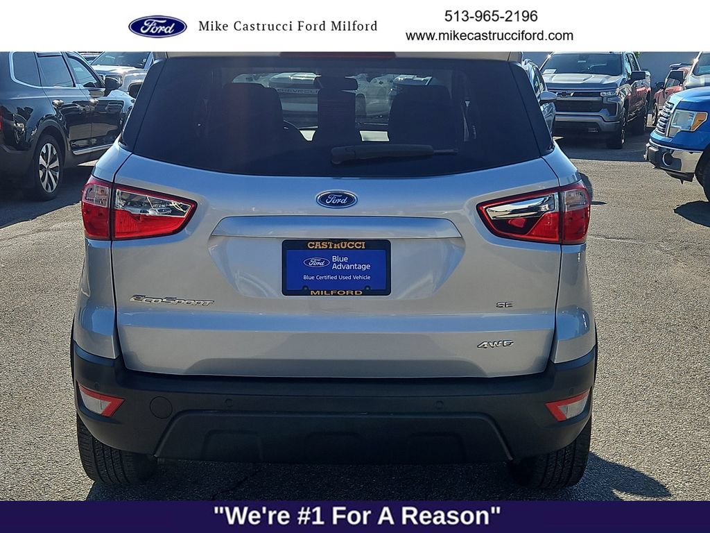 Certified 2022 Ford EcoSport SE w/ SE Appearance Package AWD/4WD image 4