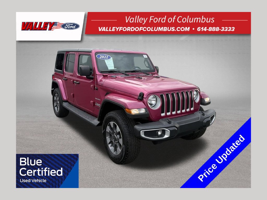 Used 2022 Jeep Wrangler Unlimited Sahara AWD/4WD image 1