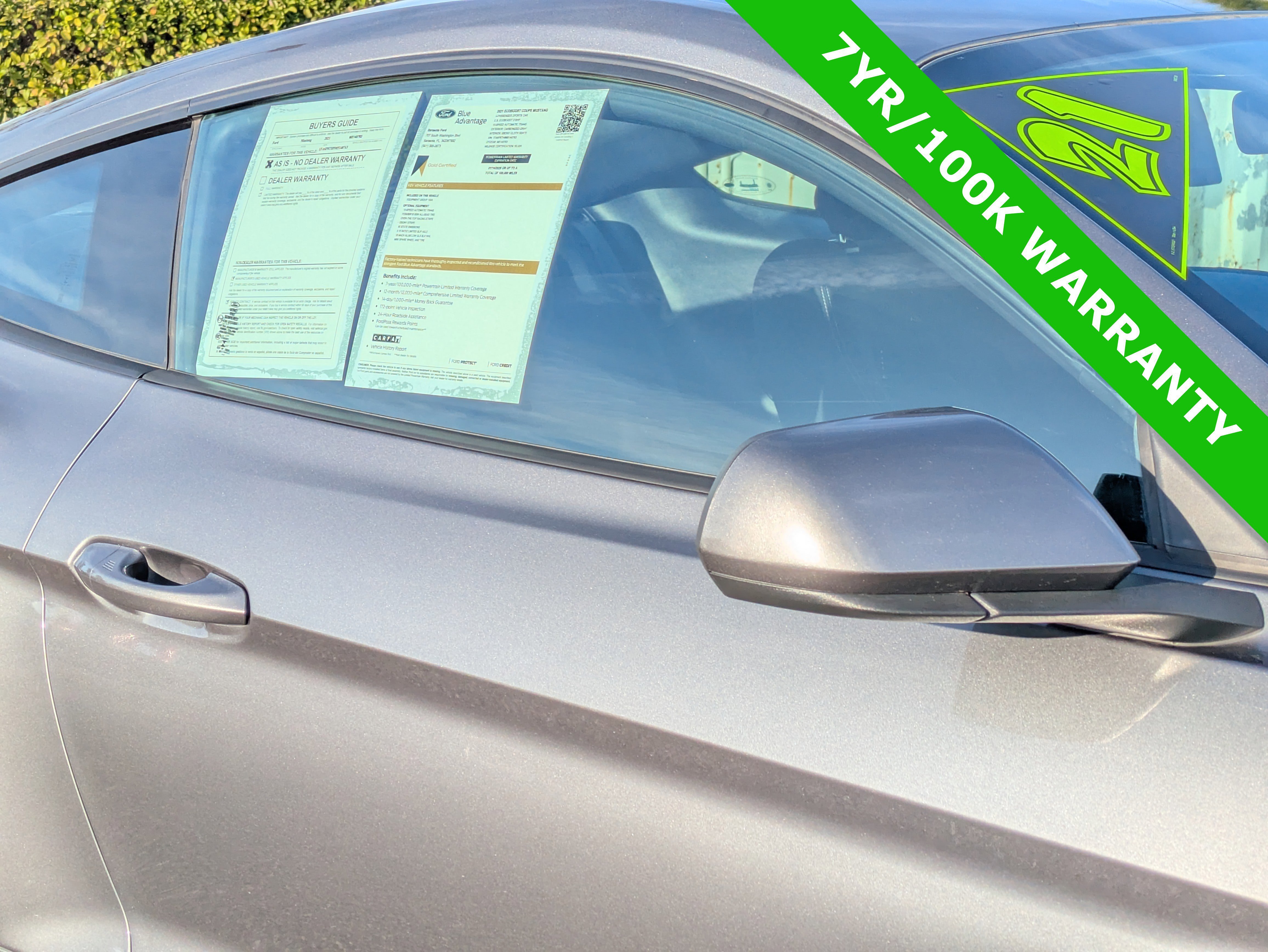 Certified 2021 Ford Mustang EcoBoost image 8