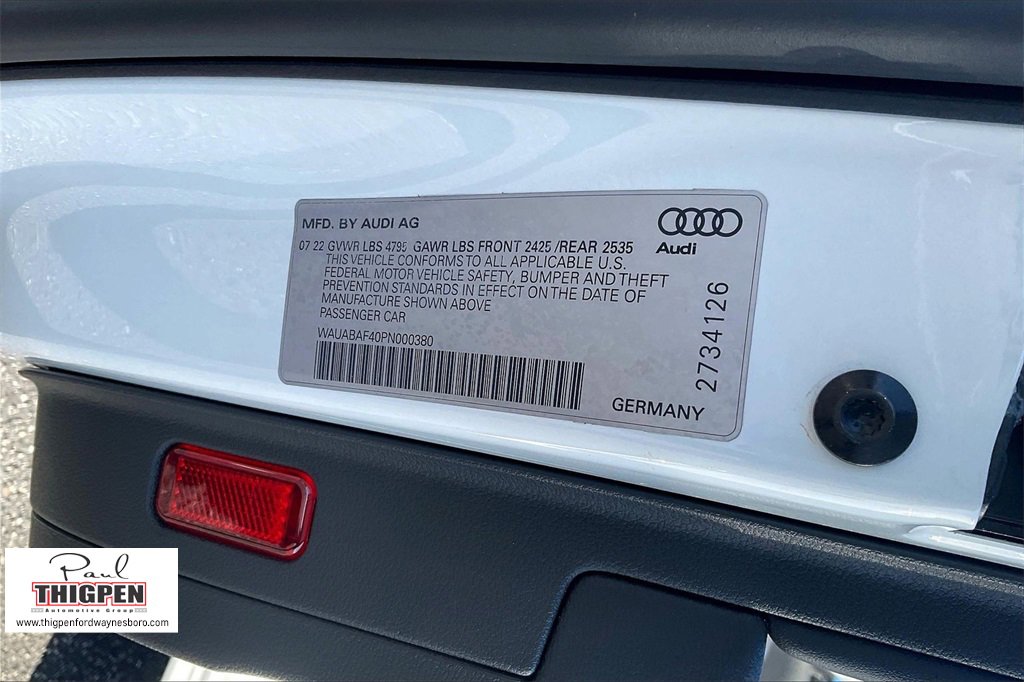 Used 2023 Audi A4 2.0T Premium image 34