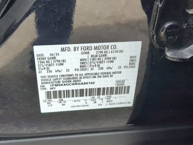 Certified 2024 Ford Explorer ST w/ Equipment Group 401A AWD/4WD image 40